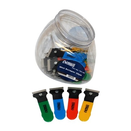 Cal-Van Tools MINI SCRAPER 30pc MERCHANDISER CV701-30